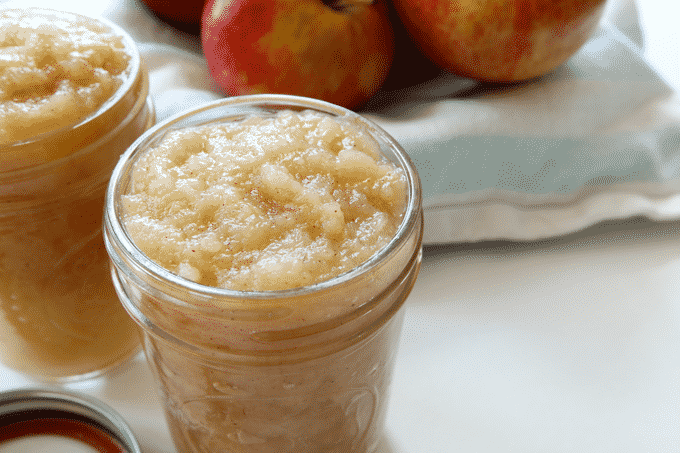 This homemade applesauce recipe is UNBELIEVABLE. I never realized how easy making applesauce yourself was until I made this recipe. And it's so much tastier than the store-bought kind too!