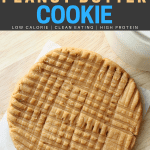 Healthy and easy peanut butter cookie recipe! This is the BEST flourless cookie recipe you'll ever try! Plus, these soft and chewy peanut butter cookies are gluten free, low carb, and high protein too.