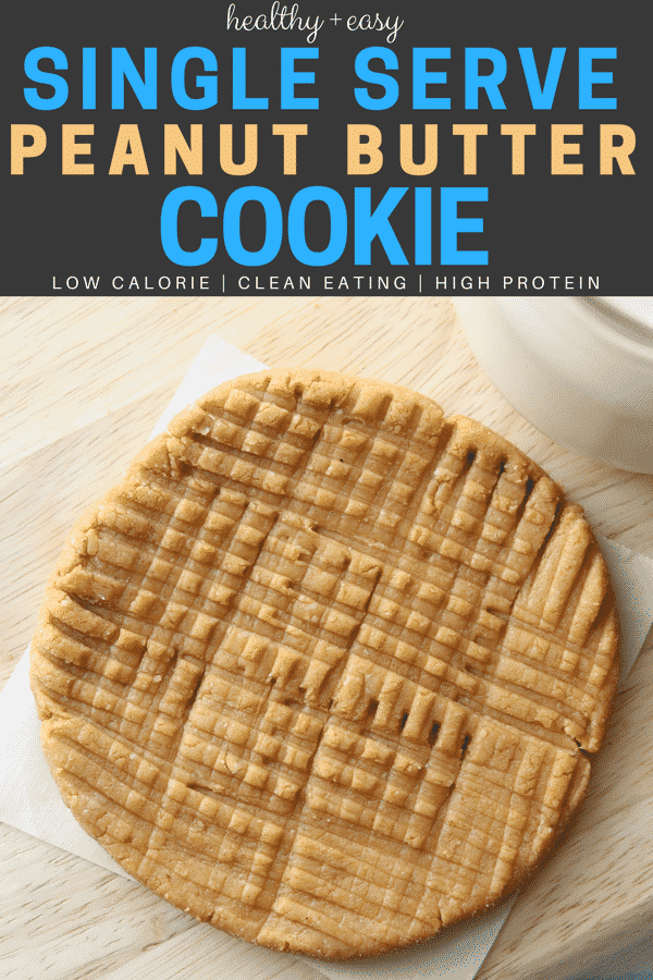 Healthy and easy peanut butter cookie recipe! This is the BEST flourless cookie recipe you'll ever try! Plus, these soft and chewy peanut butter cookies are gluten free, low carb, and high protein too.