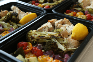 Healthy chicken meal prep recipe