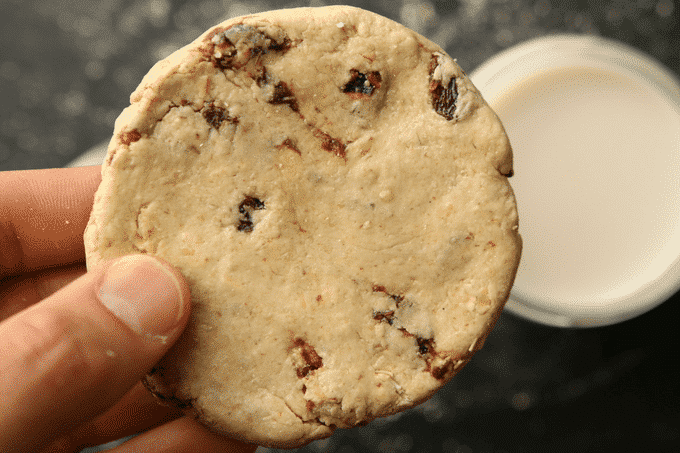 low carb oatmeal raisin cookie