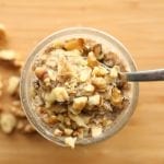 overnight oats in a jar