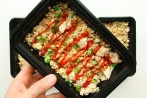 chicken fried rice meal prep