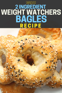 2 Ingredient bagles! This popular Weight Watchers bagel recipe just needed a few tweaks to make them ABSOLUTELY PERFECT