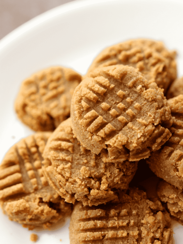 Sugar Free Peanut Butter Cookies