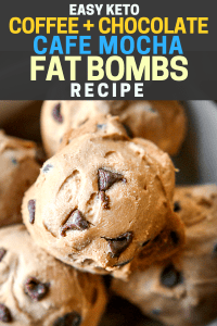 Keto coffee and chocolate Fat bombs Recipe