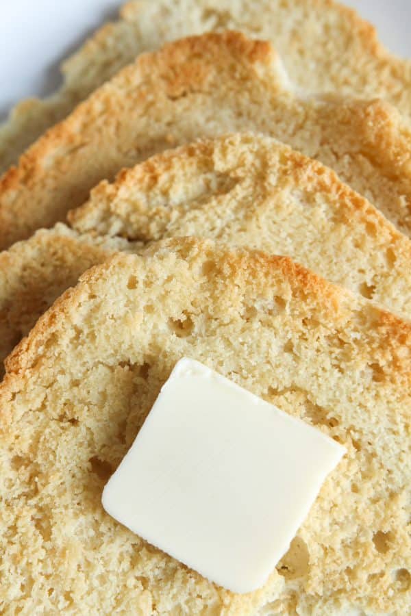 BEST Easy low Carb Keto Bread Recipe - ONLY 1 NET CARB - And made with Almond Flour!