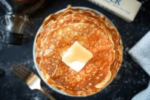 Keto Pancakes! Low Carb Coconut Flour Cream Cheese Pancakes.