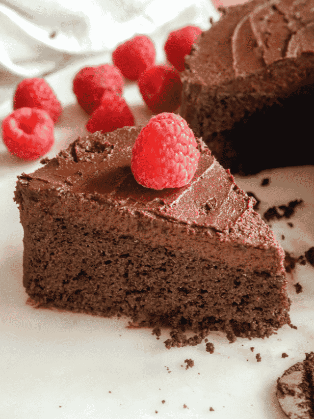 Keto Cake! Flourless, Low Carb, Gluten Free Chocolate Cake For Keto!