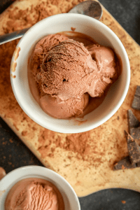 Best Chocolate Keto Ice Cream Made In A Mason Jar. Low Carb, No Churn, and so easy to make