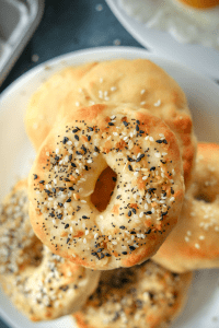 Keto Bagels! The BEST low carb fathead dough bagels you'll ever make!!