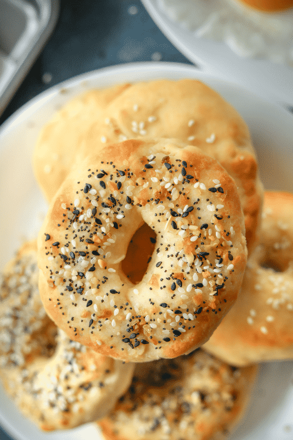 Keto Bagels! The BEST low carb fathead dough bagels you'll ever make!!