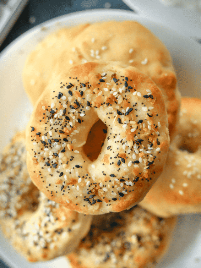 Keto Bagels! The BEST low carb fathead dough bagels you'll ever make!!