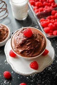 Keto Chocolate Mousse - A Quick & Easy Low Carb Chocolate Mousse Recipe In 15 Minutes