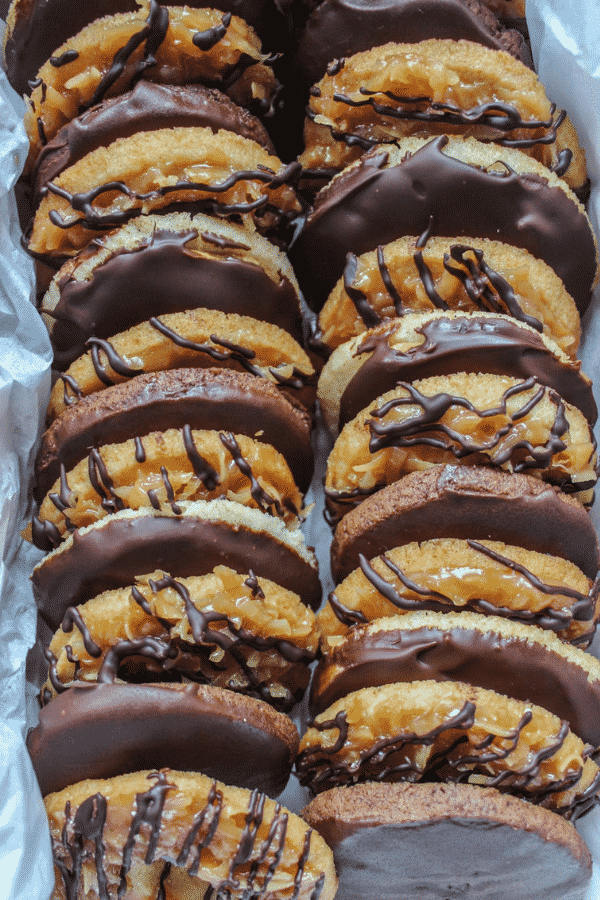 Keto Samoa Cookies