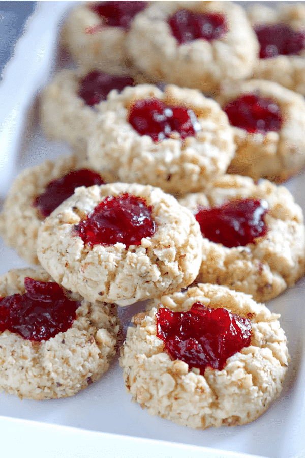 Keto Thumbprint Cookies