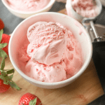 The Best Easy Keto Mason Jar Ice Cream Recipe - Low Carb Strawberry Ice Cream