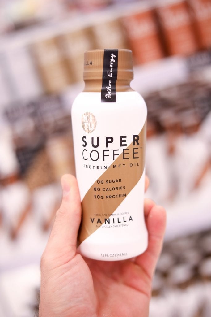 Super Coffee! One of the best keto snacks at Target.