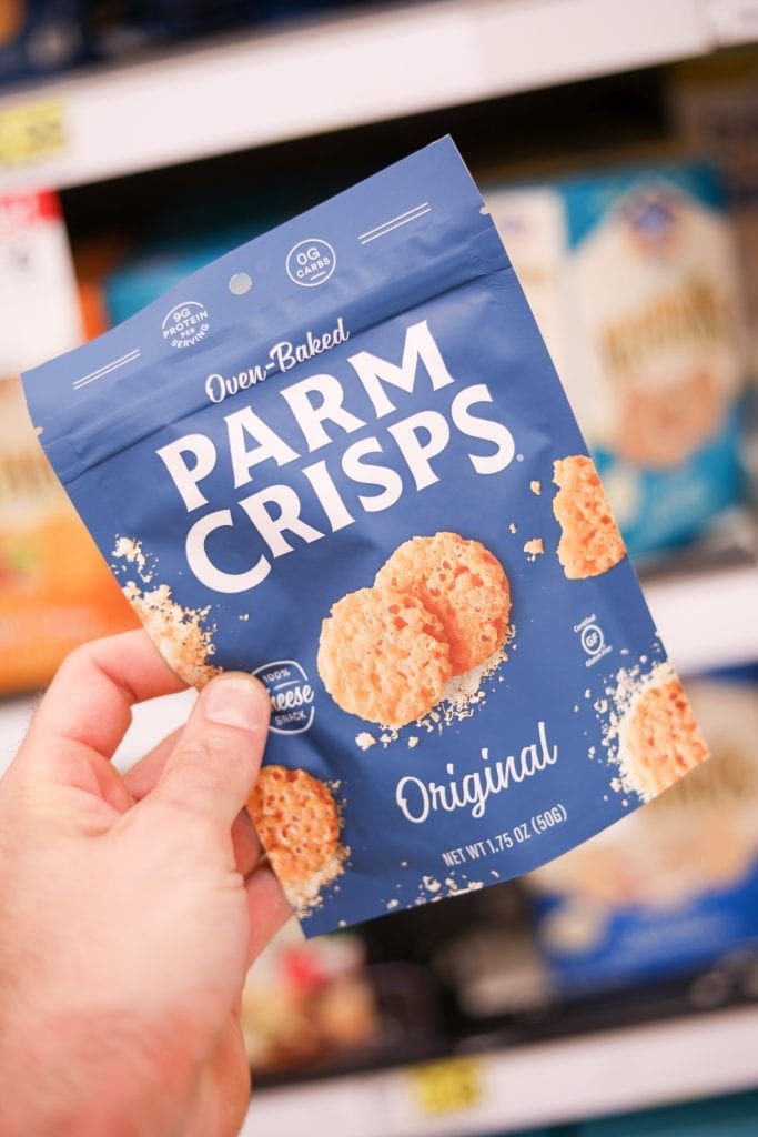 Original Parm Crisps are one of the Best keto snack ideas from Target.