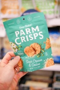 Sour Cream and Onion Parm Crisps are one of the Best keto snack ideas from Target.