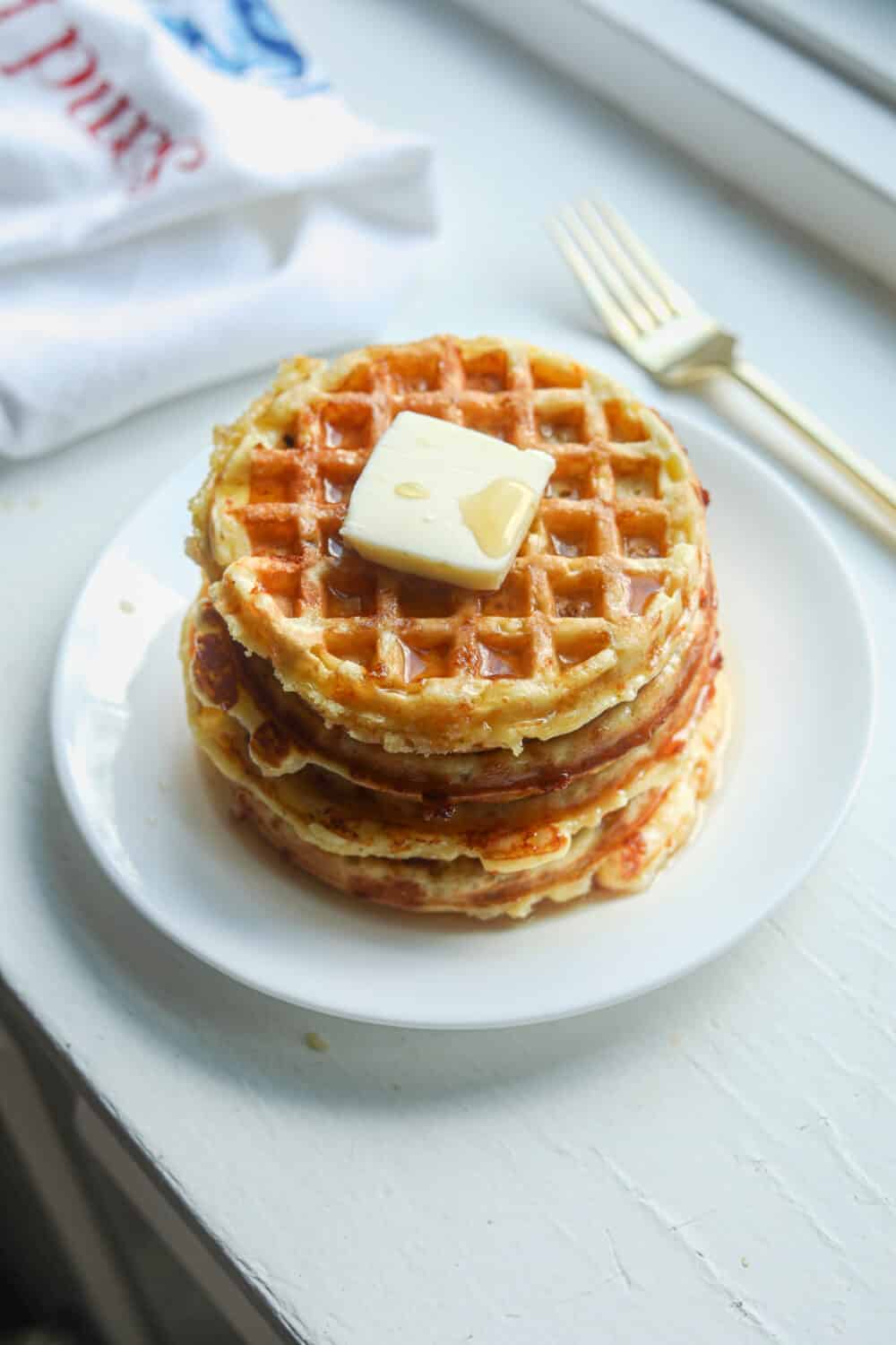 Savory Chaffles with Almond Flour