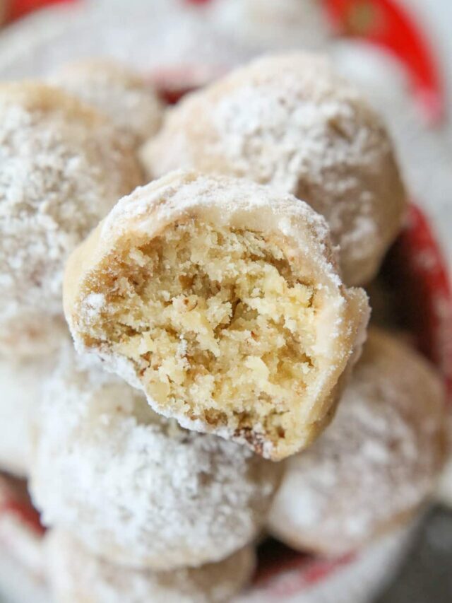 Sugar Free Snowball Cookies