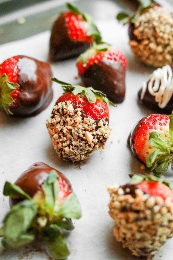 Chocolate Covered Strawberries Keto, Low Carb, No Sugar Added
