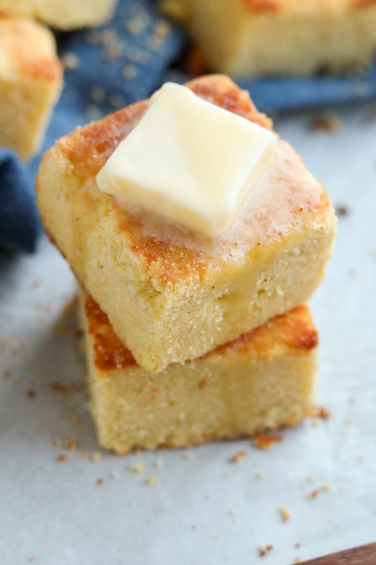 Keto Cornbread THE BEST, Easy, Low Carb Cornbread Recipe For Keto