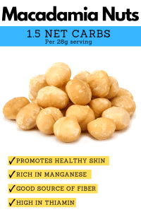 Macadamia Nuts and a description of why they're one of the best keto nuts.