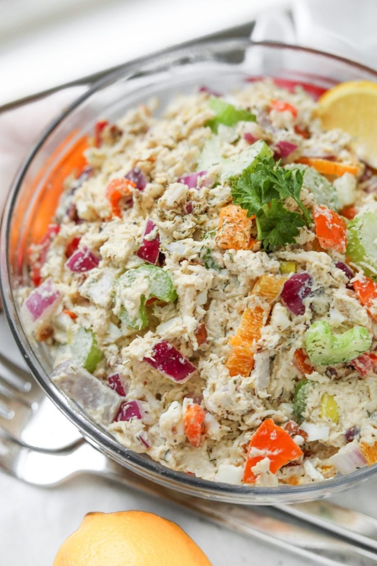 Keto Chicken Salad | The BEST, Easy, Low Carb Chicken Salad Recipe For Keto