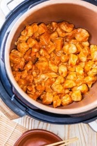 Orange Chicken in an Instant Pot.