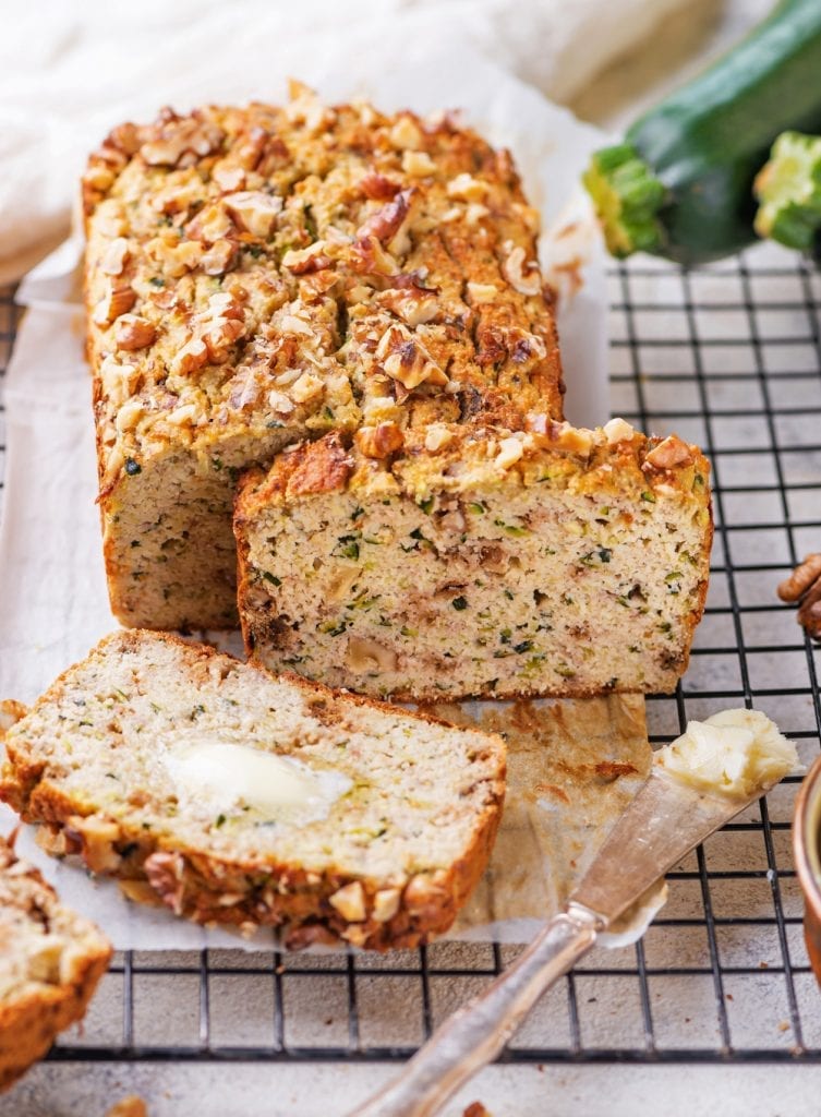 Keto Zucchini Bread Recipe With Just 3 Net Carbs...