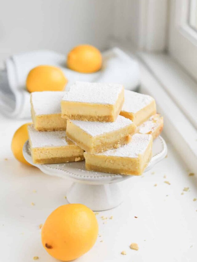 Lemon Bars Keto The Diet Chef