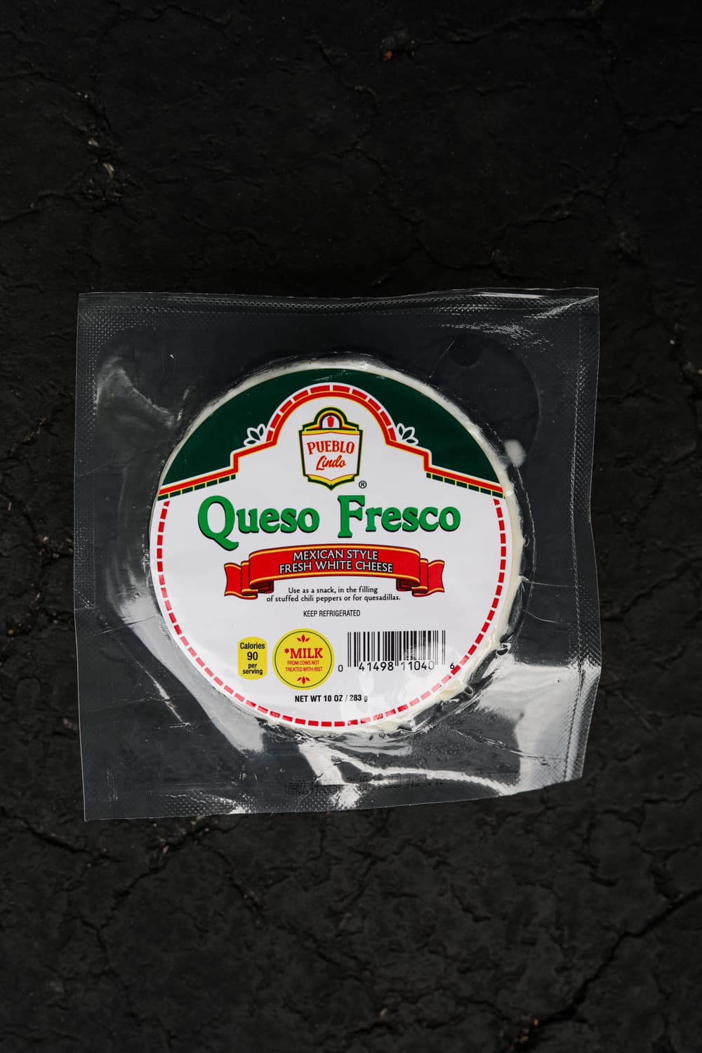 A package of queso fresco.