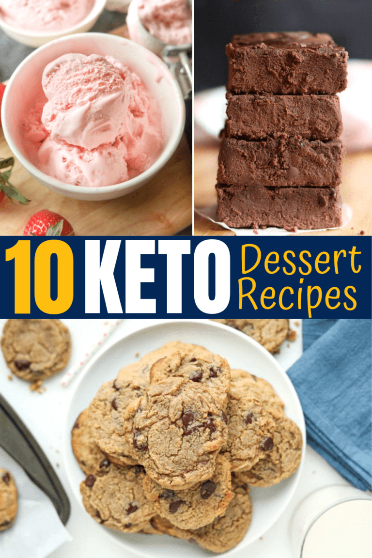 keto dessert recipes - The Diet Chef