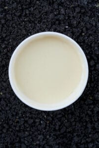 A cup of Chick-fil-A cheese sauce.