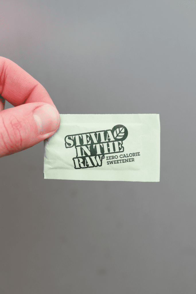 Stevia In The Raw Packet The Diet Chef