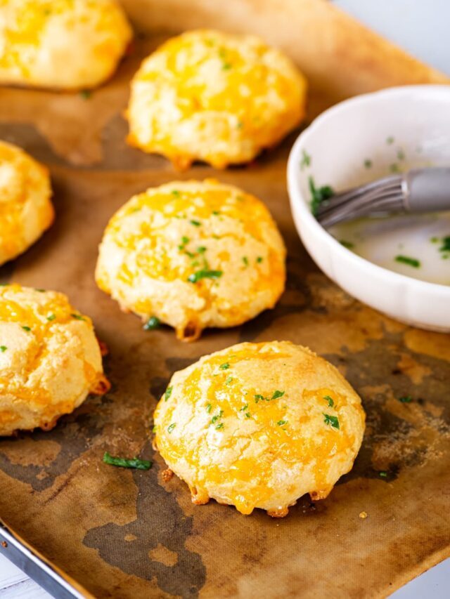 Keto Cheddar Biscuits
