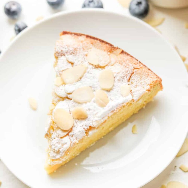 Keto Almond Cake Recipe Each Slice Has Just Over 1 Net Carb And...