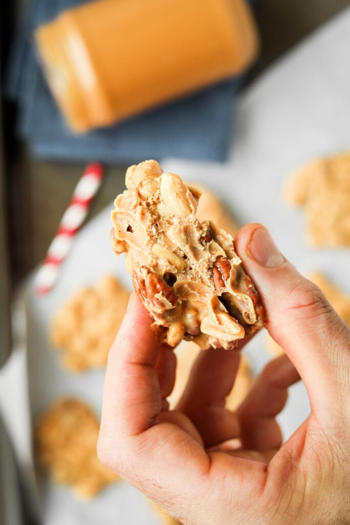 Keto Peanut Butter Nut Clusters One of The BEST Keto Desserts You...