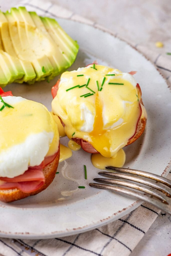 Keto Eggs Benedict With The Best Keto Hollandaise Sauce Recipe