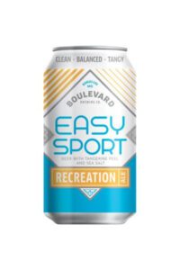 A can of Boulevard Easy Sport Recreation Ale.