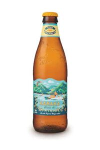 A bottle of Kona Brewing Blonde Ale