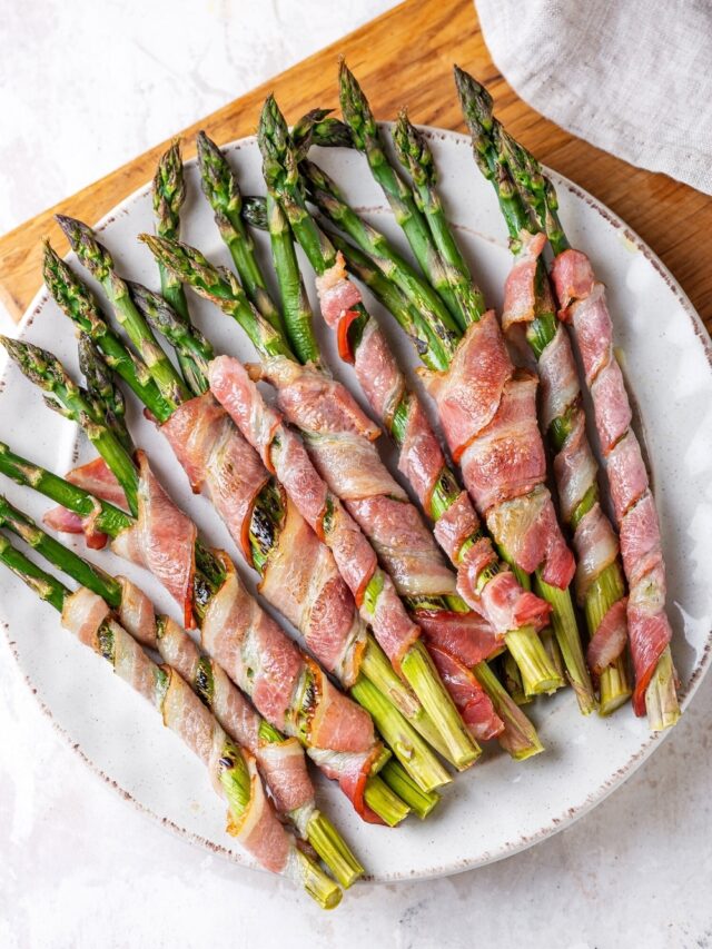 Asparagus Wrapped In Bacon The Diet Chef
