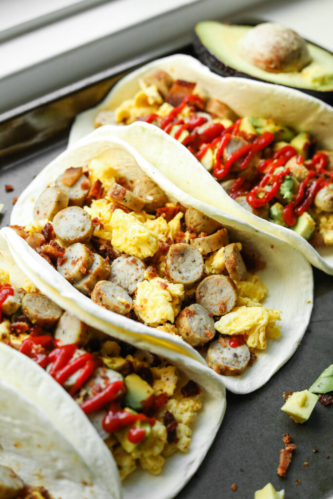 Keto Breakfast Burrito With 0 Carbs Can Freeze For Breakfast Meal Prep