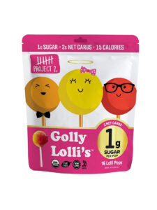 A bag of project 7 golly lolli's.