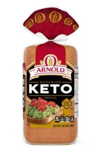 A bag of Arnold keto bread.