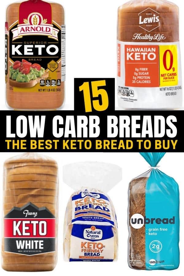 A compilation of low carb keto breads.