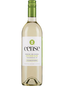 A bottle of Cense Sauvignon Blanc.