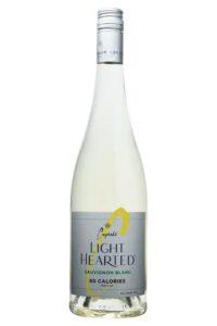 A bottle of cupcake light hearted sauvignon blanc.